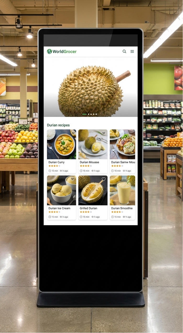 WorldGrocer Product Display